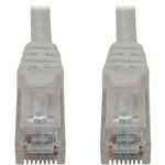 Tripp Lite N261-006-WH Cat6a 10G Snagless Molded UTP Ethernet Cable (RJ45 M/M), PoE, White, 6 ft. (1.8 m)
