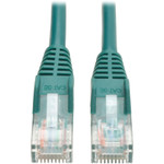Tripp Lite N001-007-GN Cat5e 350 MHz Snagless Molded (UTP) Ethernet Cable (RJ45 M/M) PoE Green 7 ft. (2.13 m)