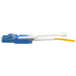 Tripp Lite N370-01M-T Duplex Singlemode 9/125 Fiber Patch Cable (LC/LC) Push/Pull Tabs 1 m (3 ft.)