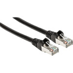 Manhattan 741545 Network Solutions Cat6a S/FTP Network Patch Cable, 10 ft (3.0 m), Black