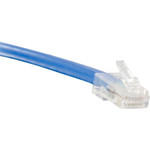 ENET C5E-BL-NB-4-ENC Cat5e Blue 4 Foot Non-Booted (No Boot) (UTP) High-Quality Network Patch Cable RJ45 to RJ45 - 4Ft