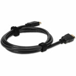 AddOn HDMIHSMM6 6ft HDMI 1.4 Male to HDMI 1.4 Male Black Cable Which Supports Ethernet For Resolution Up to 4096x2160 (DCI 4K)