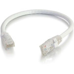 Quiktron 576-125-001 1ft Value Series Cat.6 Booted Patch Cord - White