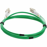 AddOn ADD-LC-LC-2M6MMF-GN 2m LC (Male) to LC (Male) Straight Green OM1 Duplex Fiber OFNR (Riser-Rated) Patch Cable