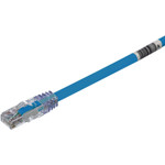 Panduit UTP6AX7BU Cat 6A 24 AWG UTP Copper Patch Cord, 7 ft, Blue