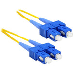 ENET SC2-SM-10M-ENC 10M SC/SC Duplex Single-mode 9/125 OS1 or Better Yellow Fiber Patch Cable 10 meter SC-SC Individually Tested