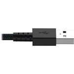 Tripp Lite M100-006-GY-MAX Heavy-Duty USB-A to Lightning Sync/Charge Cable UHMWPE and Aramid Fibers MFi Certified 6 ft. (1.83 m)