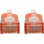 Tripp Lite N200-006-OR Cat6 Gigabit Molded (UTP) Ethernet Cable (RJ45 M/M) PoE Orange 6 ft. (1.83 m)