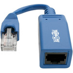 Tripp Lite N034-05N-BL Console Rollover Cable Adapter (M/F) - RJ45 to RJ45, Blue, 5 in