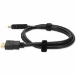 AddOn HDMIHSMM3 3ft HDMI 1.4 Male to HDMI 1.4 Male Black Cable Which Supports Ethernet Channel For Resolution Up to 4096x2160 (DCI 4K)