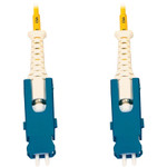 Tripp Lite N383S-01M 400G Singlemode 9/125 OS2 Fiber Optic Cable (Duplex SN-UPC M/M) LSZH Yellow 1 m (3.3 ft.)