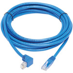 Tripp Lite N204-020-BL-DN Down-Angle Cat6 Gigabit Molded UTP Ethernet Cable (RJ45 Right-Angle Down M to RJ45 M) Blue 20 ft. (6.09 m)