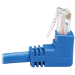 Tripp Lite N204-020-BL-DN Down-Angle Cat6 Gigabit Molded UTP Ethernet Cable (RJ45 Right-Angle Down M to RJ45 M) Blue 20 ft. (6.09 m)