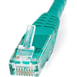 StarTech C6PATCH12GN 12ft CAT6 Ethernet Cable - Green Molded Gigabit - 100W PoE UTP 650MHz - Category 6 Patch Cord UL Certified Wiring/TIA