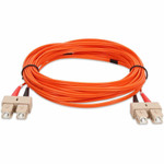 AddOn ADD-SC-SC-1M6MMF 1m SC (Male) to SC (Male) Orange OM1 Duplex Fiber OFNR (Riser-Rated) Patch Cable