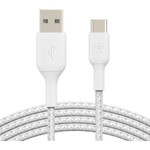 Belkin CAB002BT1MWH Boost↑Charge Braided USB-C to USB-A Cable