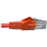 Tripp Lite N001-014-OR Cat5e 350 MHz Snagless Molded (UTP) Ethernet Cable (RJ45 M/M) PoE Orange 14 ft. (4.27 m)