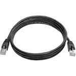 Tripp Lite N262-006-BK Cat6a 10G Snagless Shielded STP Ethernet Cable (RJ45 M/M) PoE Black 6 ft. (1.83 m)
