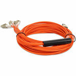 AddOn ADD-MPO-4LC9M6MMF 9m MPO (Female) to 8xLC (Male) 8-Strand Orange OM1 Fiber Fanout Cable