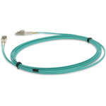 AddOn ADD-LC-LC-7M5OM4LZ 7m LC (Male) to LC (Male) Straight Aqua OM4 Duplex LSZH Fiber Patch Cable
