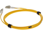 AddOn ADD-LC-LC-1M5OM3-YW 1m LC (Male) to LC (Male) Yellow OM3 Duplex Fiber OFNR (Riser-Rated) Patch Cable