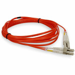 AddOn ADD-LC-LC-1M6MMF 1m LC (Male) to LC (Male) Orange OM1 Duplex Fiber OFNR (Riser-Rated) Patch Cable