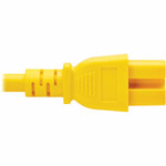 Tripp Lite series Power Cord C14 to C15 - Heavy-Duty, 15A, 250V, 14 AWG, 10 ft. (3.1 m), Yellow