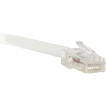 ENET C6-WH-NB-40-ENC Cat6 White 40 Foot Non-Booted (No Boot) (UTP) High-Quality Network Patch Cable RJ45 to RJ45 - 40Ft