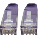 Tripp Lite N200-006-PU Cat6 Gigabit Molded (UTP) Ethernet Cable (RJ45 M/M) PoE Purple 6 ft. (1.83 m)