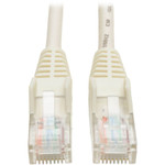 Tripp Lite N001-007-WH Cat5e 350 MHz Snagless Molded (UTP) Ethernet Cable (RJ45 M/M) PoE White 7 ft. (2.13 m)