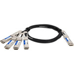 AddOn QDD4QSFP56400CU1M-AO Twinaxial Network Cable