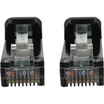 Tripp Lite N262-S06-BK Cat6a 10G Snagless Shielded Slim STP Ethernet Cable (RJ45 M/M), PoE, Black, 6 ft. (1.8 m)