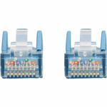 Tripp Lite N201L-07M-BL Cat6 Gigabit Snagless Molded UTP Ethernet Cable (RJ45 M/M) PoE LSZH Blue 7 m (23 ft.)