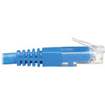 Tripp Lite N204-015-BL-UP Up-Angle Cat6 Gigabit Molded UTP Ethernet Cable (RJ45 Right-Angle Up M to RJ45 M) Blue 15 ft. (4.57 m)