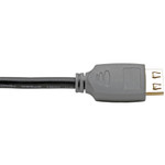Tripp Lite P568-015-2A 4K HDMI Cable (M/M) 4K 60 Hz HDR 4:4:4 Gripping Connectors Black 15 ft.