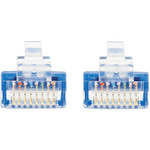 Tripp Lite N200-UR6N-BL Cat6 Gigabit Molded Ultra-Slim UTP Ethernet Cable (RJ45 M/M) Blue 6-in. (15.24 cm)