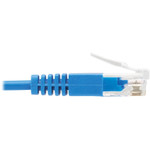 Tripp Lite N200-UR6N-BL Cat6 Gigabit Molded Ultra-Slim UTP Ethernet Cable (RJ45 M/M) Blue 6-in. (15.24 cm)
