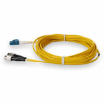 AddOn ADD-LC-FC-10M9SMF 10m FC (Male) to LC (Male) Yellow OS2 Duplex Fiber OFNR (Riser-Rated) Patch Cable