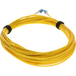 AddOn ADD-LC-LC-13M9SMF 13m LC (Male) to LC (Male) Straight Yellow OS2 Duplex OFNR (Riser-Rated) Fiber Patch Cable