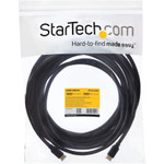 StarTech HDPMM35 35ft In Wall Plenum Rated HDMI Cable, 4K High Speed Long HDMI Cord w/ Ethernet, 4K30Hz UHD, 10.2 Gbps, HDMI 1.4 Display Cable