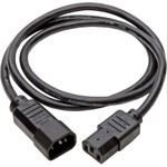 Tripp Lite PDU Power Cord C13 to C14 13A 250V 16 AWG 3 ft. (0.91 m) Black