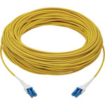 Tripp Lite N370-75M-AR 100G Duplex Singlemode 9/125 OS2 Armored Fiber Optic Cable (LC/LC Duplex M/M) LSZH Yellow 75 m (246 ft.)