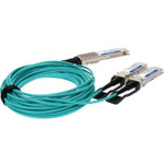 AddOn AOC-Q28DD-2Q28-100G-10M-AO Fiber Optic Network Cable
