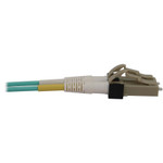 Tripp Lite N820X-01M 400G Multimode 50/125 OM3 Switchable Fiber Optic Cable (Duplex LC-PC M/M) LSZH Aqua 1 m (3.3 ft.)