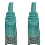 Tripp Lite N261-006-AQ Cat6a 10G Snagless Molded UTP Ethernet Cable (RJ45 M/M), PoE, Aqua, 6 ft. (1.8 m)