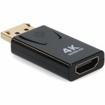 AddOn QX591AV-AO QX591AV Compatible DisplayPort 1.2 Male to HDMI 1.3 Female Black Adapter Which Requires DP++ For Resolution Up to 2560x1600 (WQXGA)