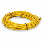 AddOn ADD-MPOMPO-25M9SMS-M 25m MPO (Male) to MPO (Male) 12-Strand Yellow OS2 Straight Fiber OFNR (Riser-Rated) Patch Cable