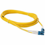 AddOn ADD-LC-LC-0.3M9SMF 0.3m LC (Male) to LC (Male) Yellow OS2 Duplex OFNR (Riser-Rated) Fiber Patch Cable