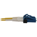 Tripp Lite N370X-10M 400G Duplex Singlemode 9/125 OS2 Switchable Fiber Optic Cable (LC/UPC M/M) LSZH Yellow 10 m (32.8 ft.)