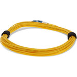 AddOn ADD-LC-LC-15MS9SMF 15m LC (Male) to LC (Male) Yellow OS2 Simplex Fiber OFNR (Riser-Rated) Patch Cable